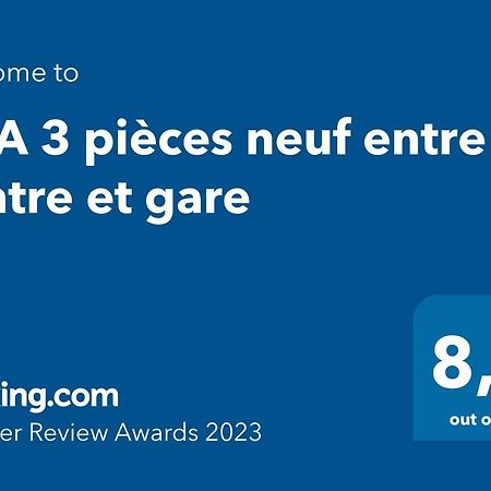 Apartmán Ena 3 Pieces Neuf Entre Centre Et Gare Štrasburk Exteriér fotografie